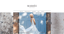 Desktop Screenshot of mariee.co.uk