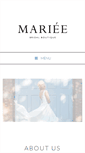 Mobile Screenshot of mariee.co.uk