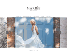 Tablet Screenshot of mariee.co.uk